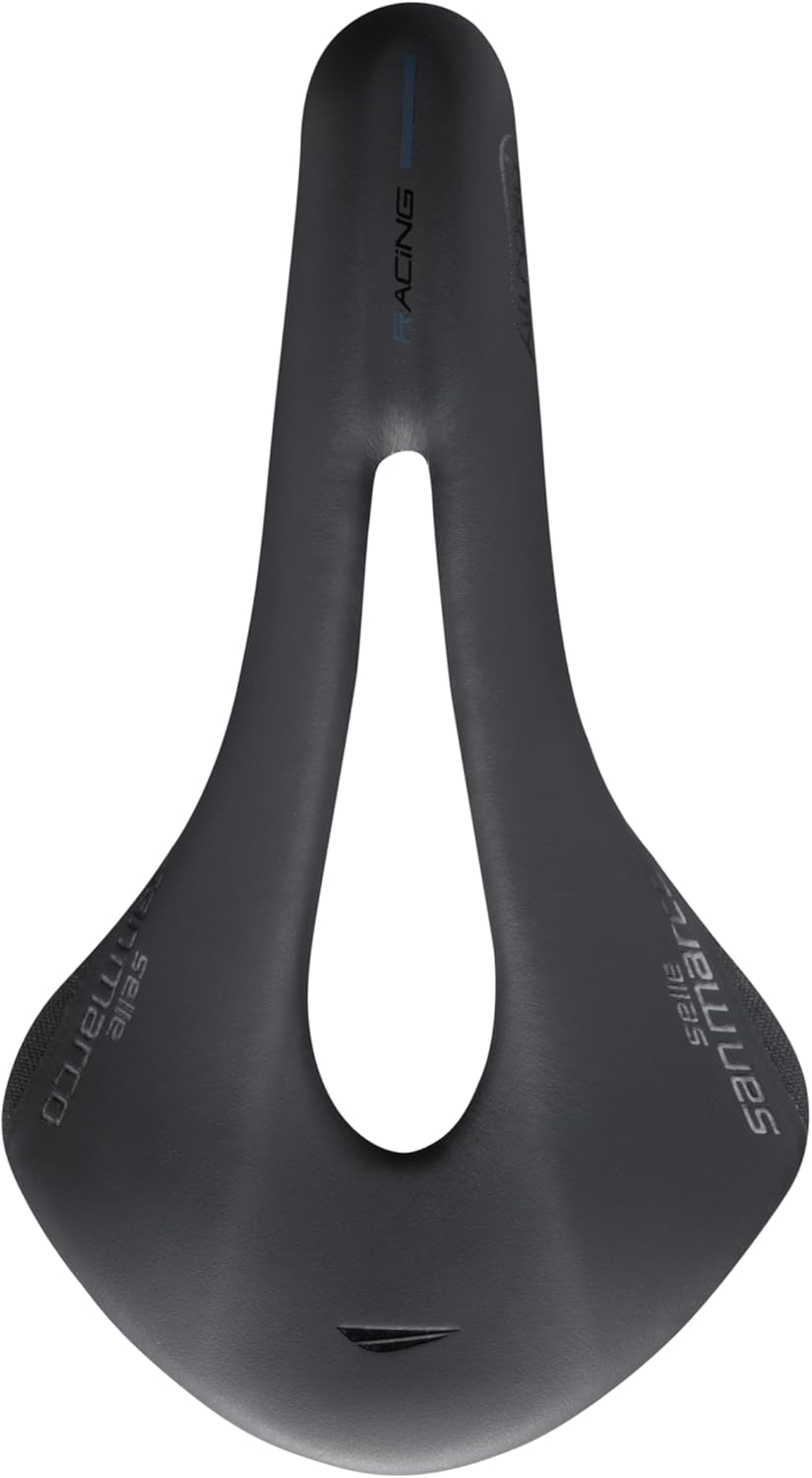 Selle San Marco Unisex – Erwachsene Allroad Open-Fit Racing Sattel, Black/Black, L