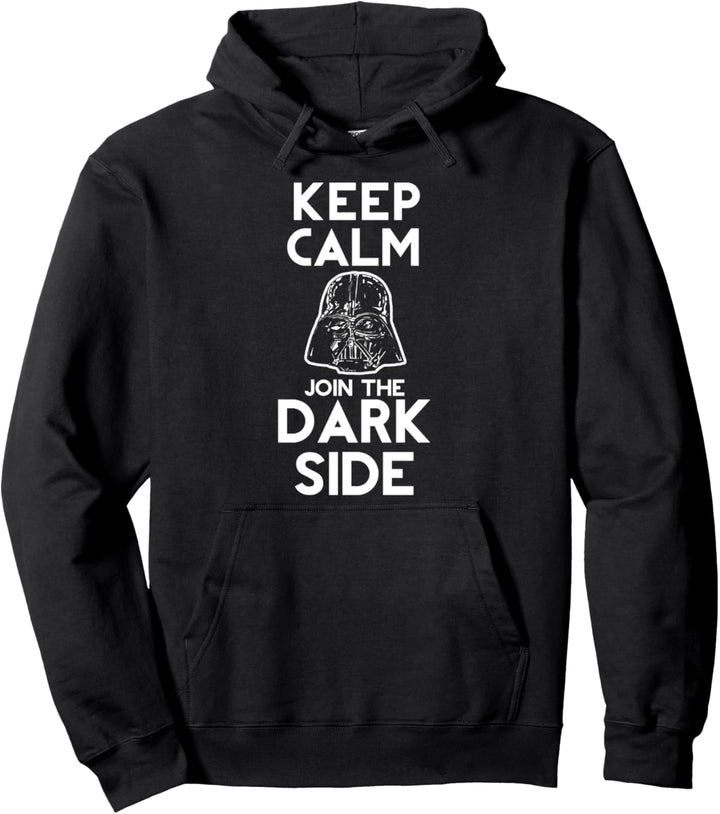 Star Wars Darth Vader Keep Calm Join Dark Side Pullover Hoodie