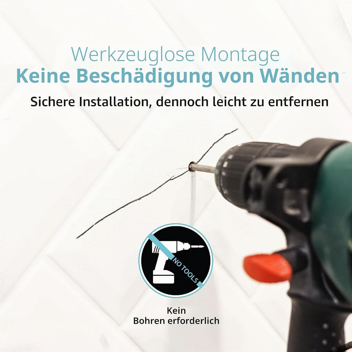 Better Living Seifen-, Duschgel- und Shampoo-Spender, in Chrom-Finish, weiss, 2-Chamber Weiss 2-Cham