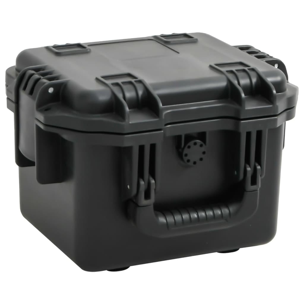 vidaXL Gefahrgutkoffer Schaum Universalkoffer Kamera Objektiv Schutz Koffer 27 x 24,5 x 12,5 cm, 27