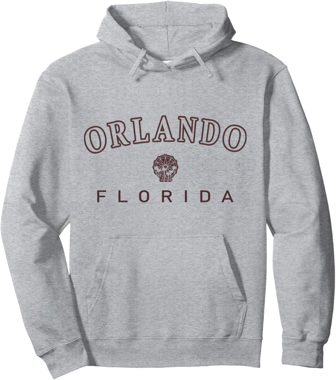Orlando Florida Riesenrad Palmen Pullover Hoodie