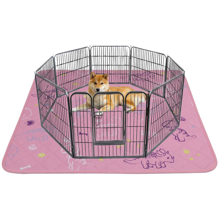 IEUUMLER 1 Stück Welpenunterlagen Waschbar für Hunde, Wiederverwendbar und Schnell Absorbierend PIPI