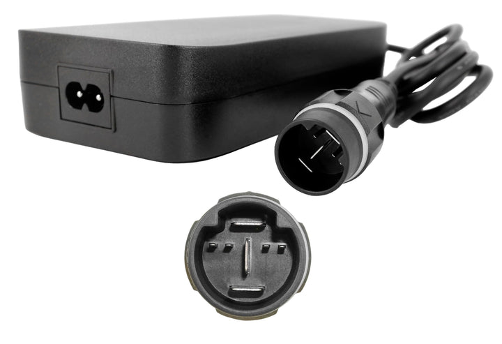 PowerSmart 42V 4A Netzteil/Ladegerät für 36V Simplo In-Tube E-Bike Akkus (630Wh - i720Wh) mit Ya-ma-