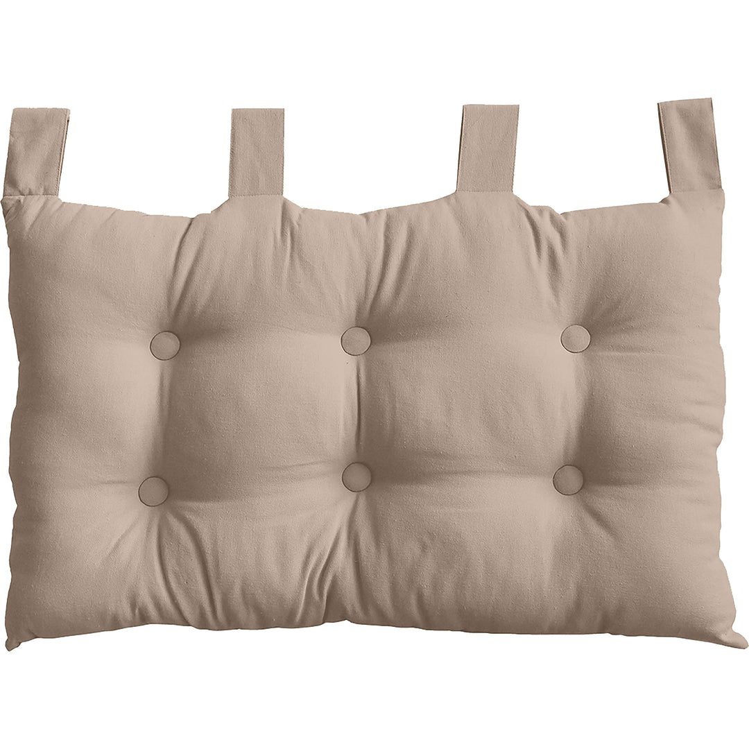 Enjoy Home Kopfteil Stoff 70 x 9 x 45 cm, natur, 9 X 45 CM, Natur
