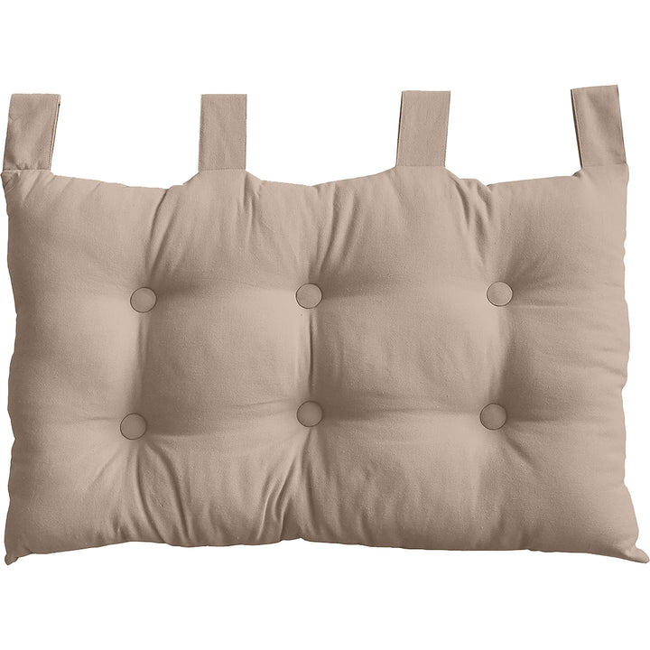 Enjoy Home Kopfteil Stoff 70 x 9 x 45 cm, natur, 9 X 45 CM, Natur