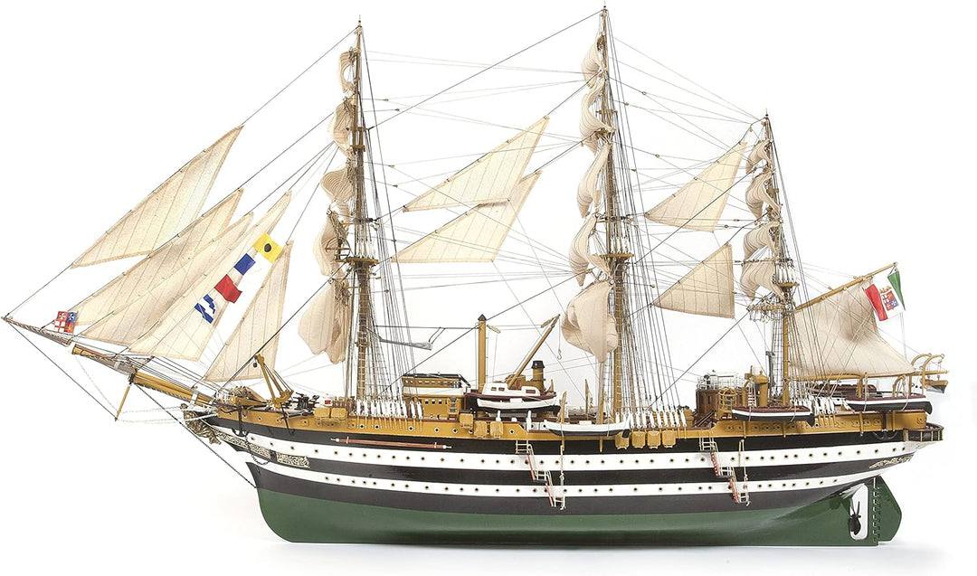 Occre AMERIGO VESPUCCI Montagesatz Code 15006B aus Holz und Metall Massstab 1:100 (980LX560HX304W mm