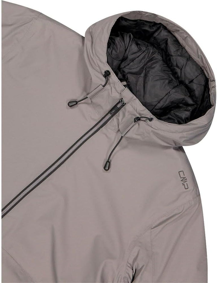 CMP Herren Hoodie Jacke Isolationsjacke Kunstfaserjacke 54 Dark Grey