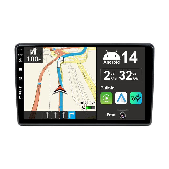 JOYX Android 12 IPS Autoradio Passt für FIAT Ducato/Citroen Jumper/Peugeot Boxer - Eingebautes CarPl