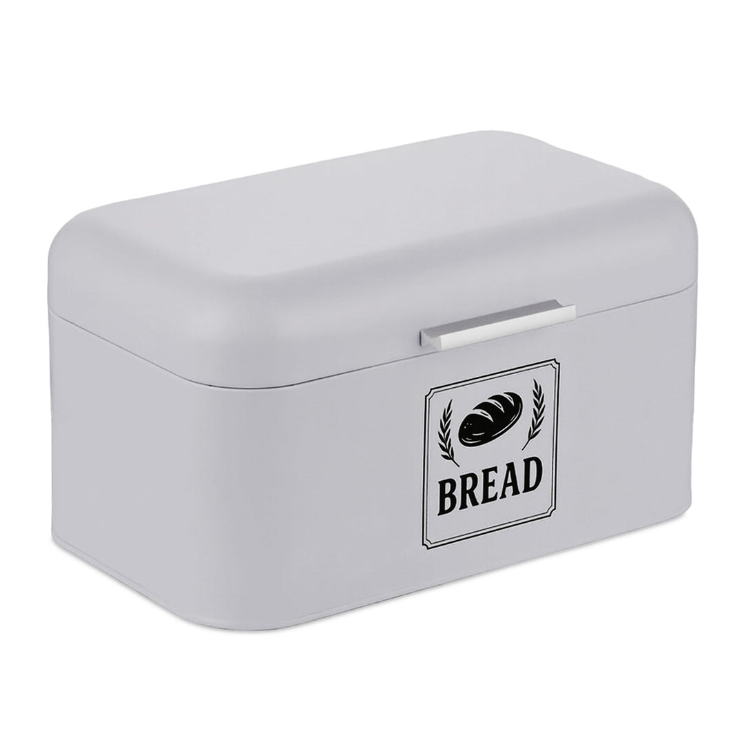Relaxdays Brotkasten, Brotbox mit Deckel &amp; Griff, HBT: 16,5x30x19 cm, Brot aufbewahren, Brotkiste Re