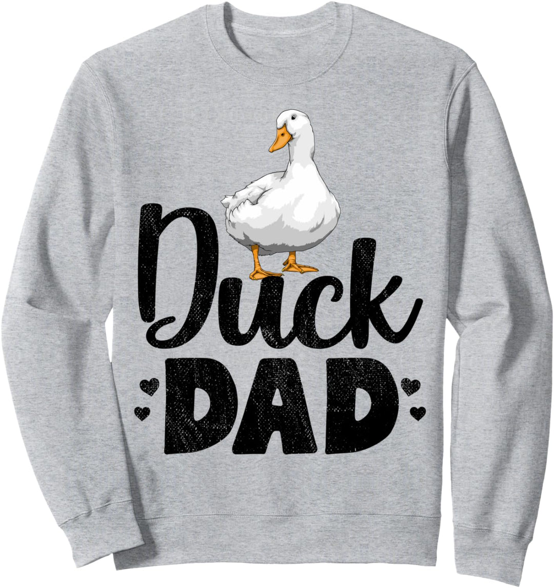 Duck Dad Funny Water Ducklings Gift Sweatshirt