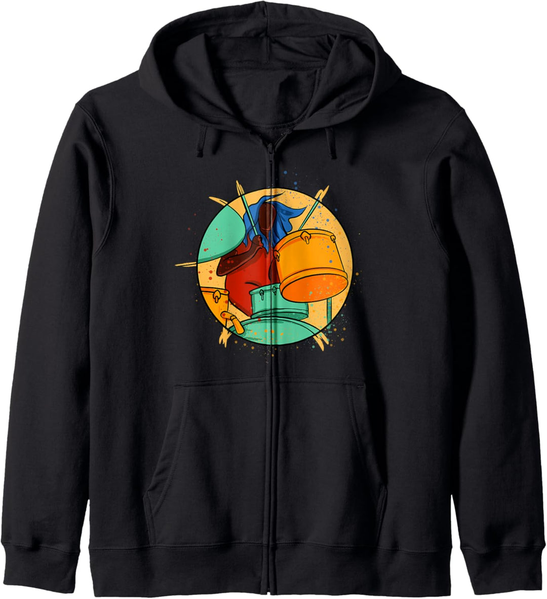 Schlagzeuger Percussion Geschenk Kapuzenjacke