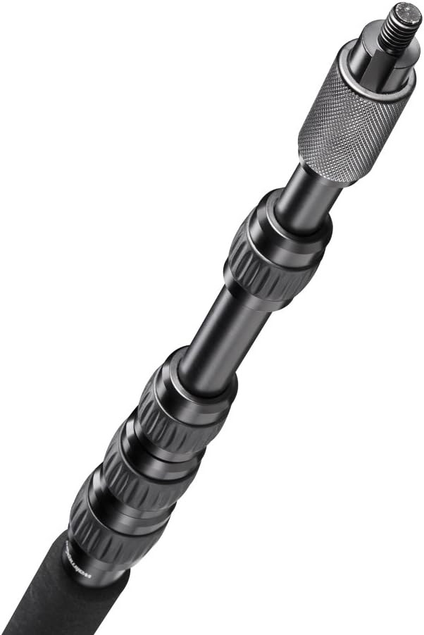 Walimex pro Tonangel MicPipe Handstativ Mikrofon-Angel (geeignetfürMikrofon,Längemax.3m,inkl.Kabelfü