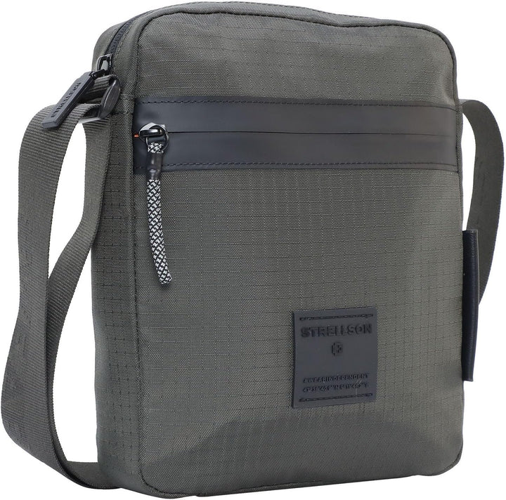 Strellson - northwood Schultertasche für Herren, praktische Umhängetasche für Männer, in Dunkelgrün