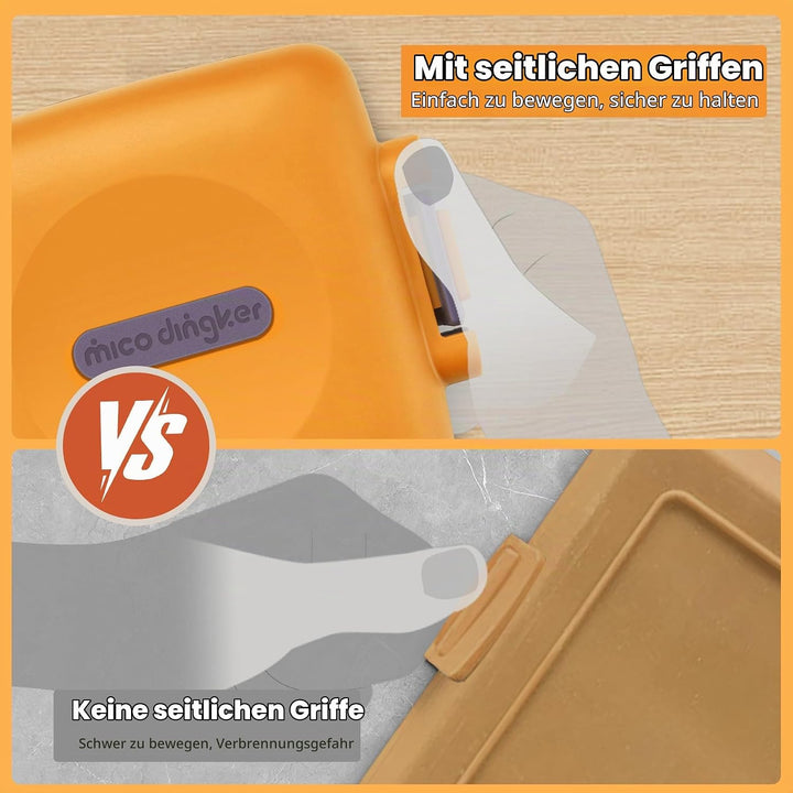 Sandwichmaker, Sandwichtoaster für Mikrowelle, Antihaftbeschichteter Sandwich-Toaster, Panini Sandwi