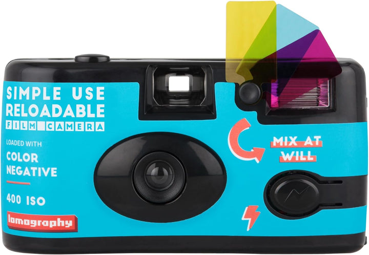 Lomography Simple Use Reloadable Film Camera Color Negative 400 Film