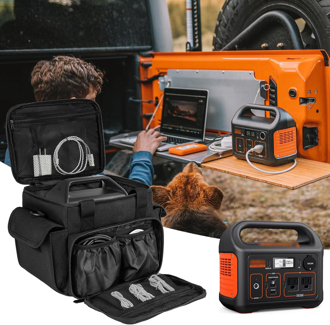 Tragetasche kompatibel mit Jackery Explorer 500/ECOFLOW River/River Pro/BLUETTI EB3A/GRECELL T500 10
