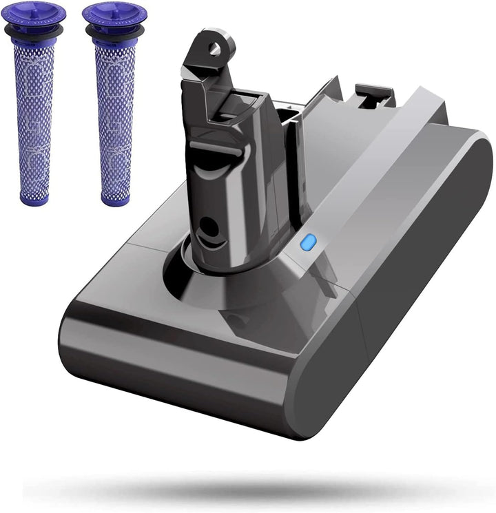 6.0Ah Akku für Dyson V6, Ersatzakku für Dyson DC62 SV03 DC58 DC59 DC61 DC72 DC74 SV05 SV06 SV07 SV09