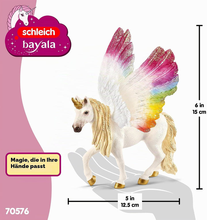 SCHLEICH - Regenbogen geflügeltes Einhorn - 70576