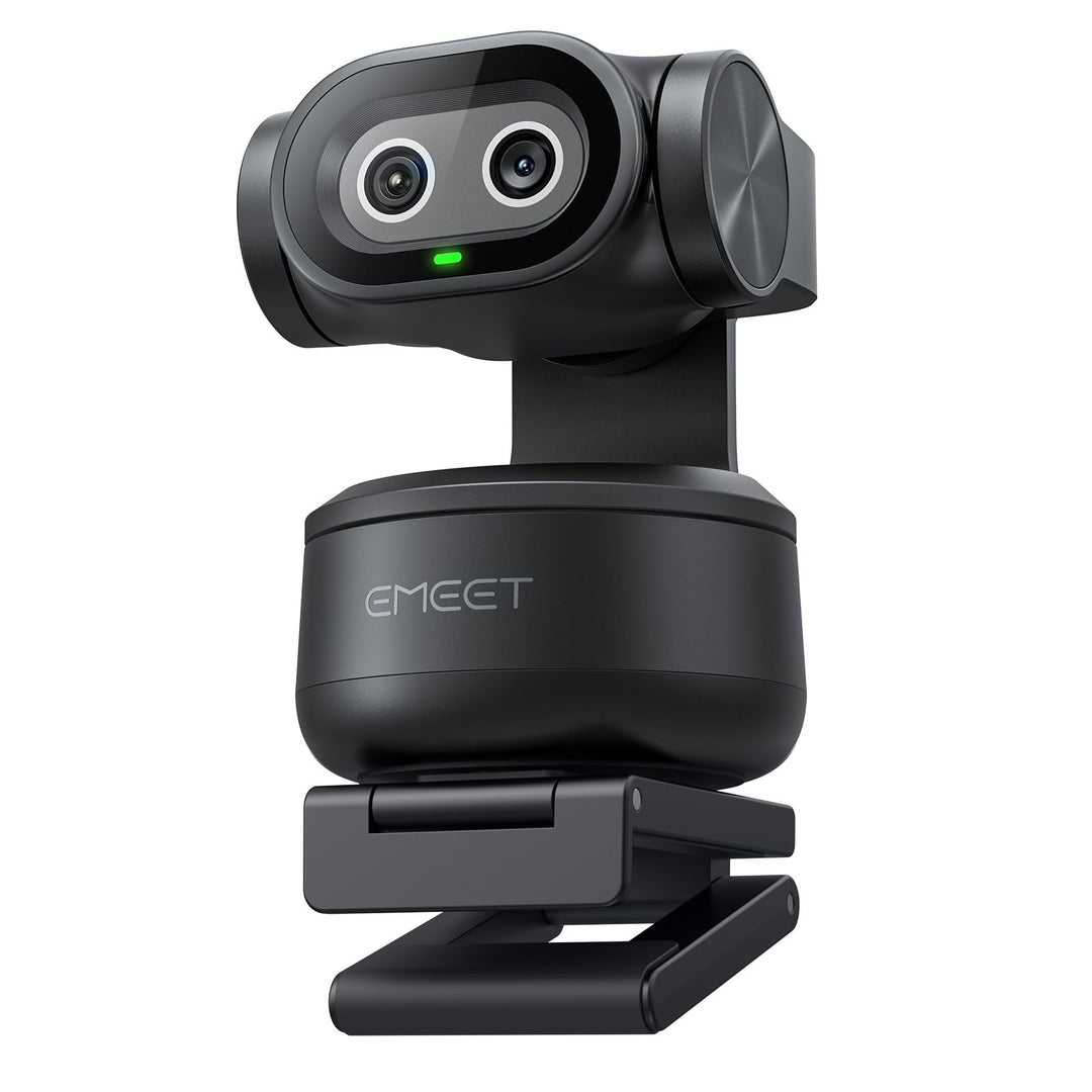 EMEET PIXY 2K Dual-Kamera KI PTZ Web-Kamera, KI-Tracking, 0.2s PDAF & KI-Autofokus, mit Sony-Sensor