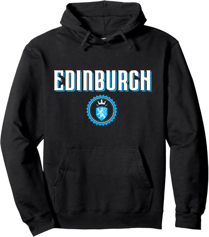 Edinburgh Scotland Gift | Vintage Scottish Capital Pullover Hoodie