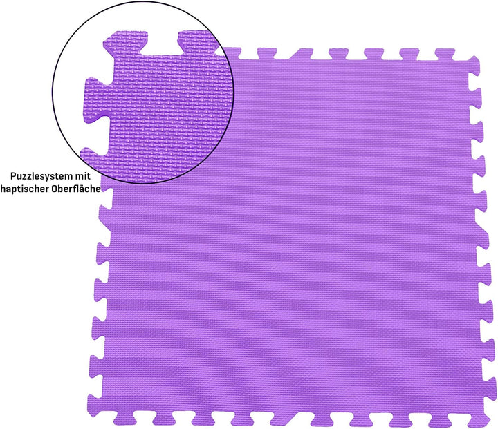 Sporttrend 24® 6 Schutzmatten + 12 Randstücke Set Farbwahl 60x60x1cm | 2,16qm | Bodenschutzmatte Spo