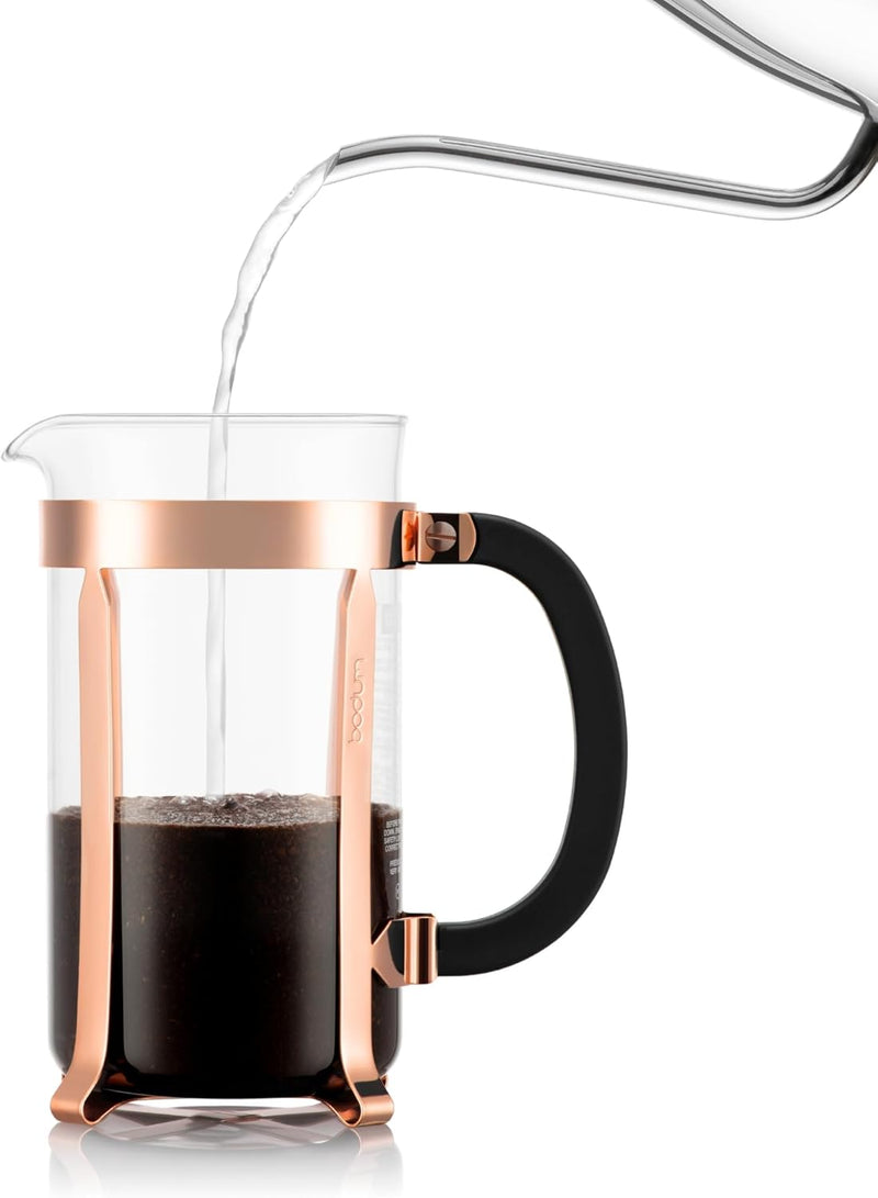 Bodum Kaffeebereiter, Borosilikatglas, Braun