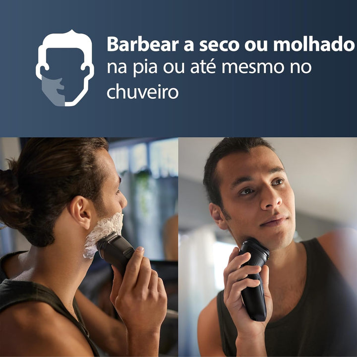 Philips Shaver 3000X Series X3021/00 Nass- und Trockenrasierer