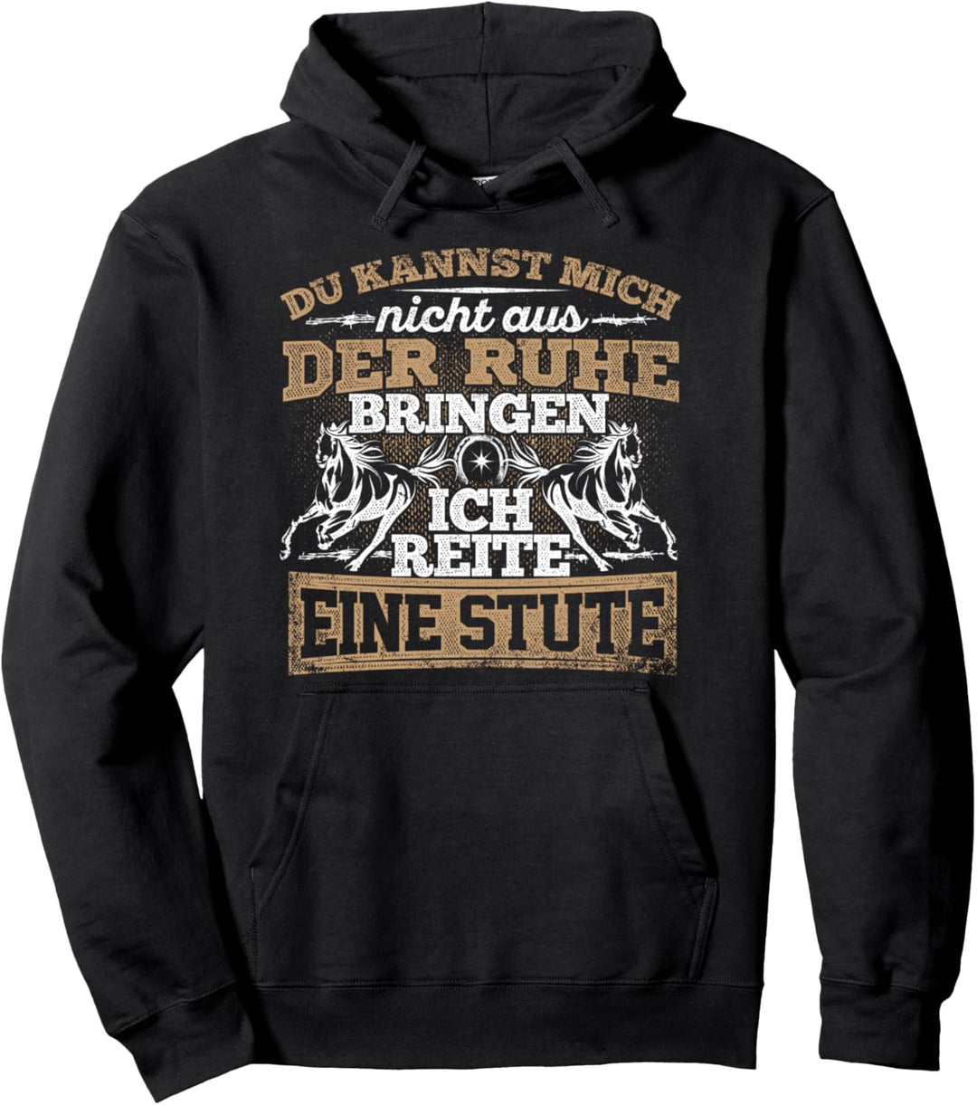 Die Stute Pferde Reiten Reitsport Reiterin Geschenk Pullover Hoodie