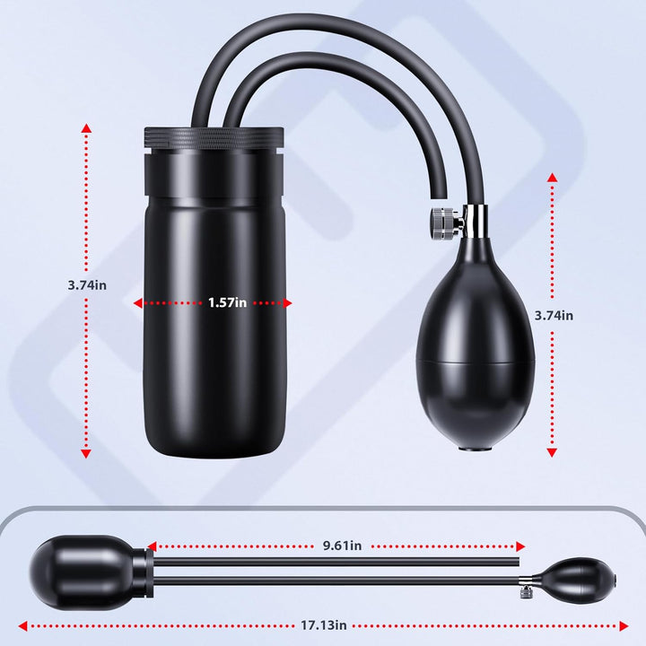 GODIAG Universal Easy Intake Adapter, Automotive Smoke Machine Bladder für Intake Smoke Tester EVAP