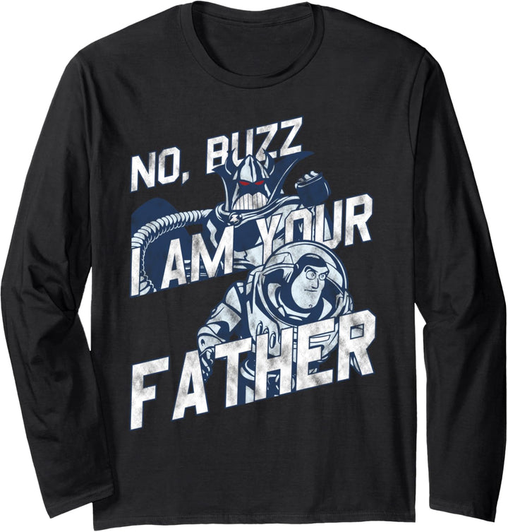 Disney Pixar Toy Story Zurg I Am Your Father Poster Langarmshirt