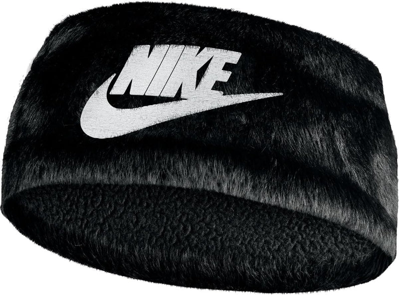 Nike Seamless Reversible Knit Headband Stirnband Einheitsgrösse black/grey, Einheitsgrösse black/gre
