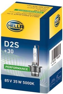 HELLA - Glühlampe - D2S - White light - 24/12V - 35W - 5000K - Sockelausführung: P32d-2/Pk32d-2 - 8G