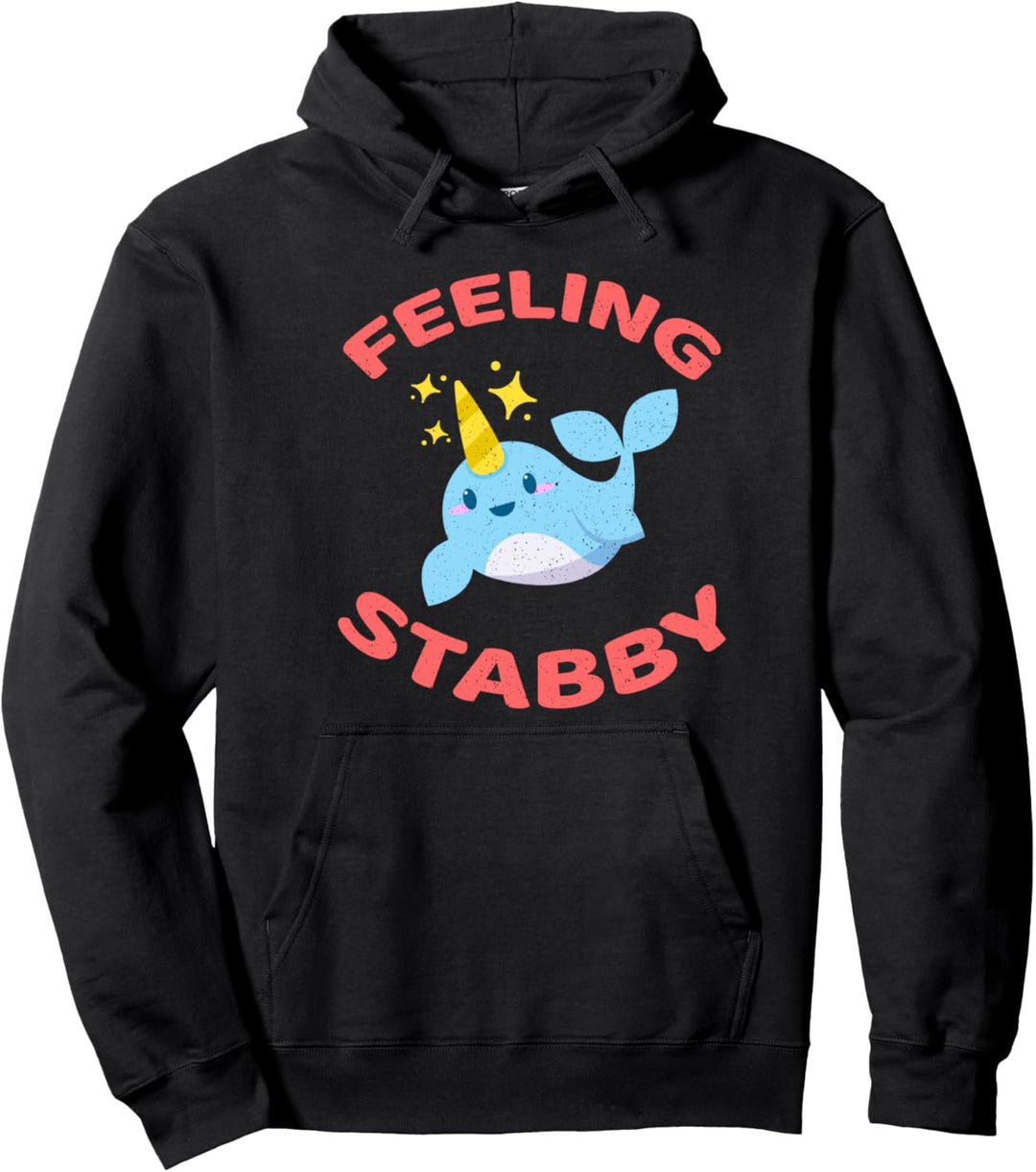 Lustiger Narwal fühlt sich vom Einhorn des Meeresgeschenks g Pullover Hoodie