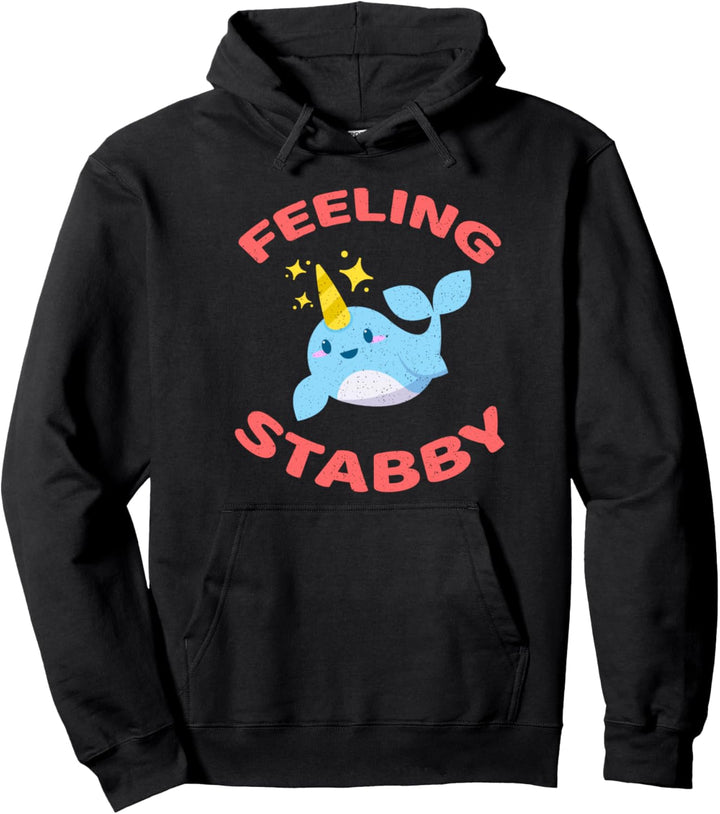 Lustiger Narwal fühlt sich vom Einhorn des Meeresgeschenks g Pullover Hoodie