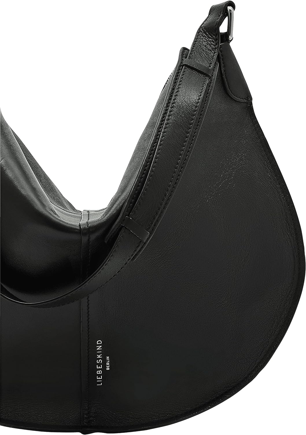 Liebeskind Berlin NAOMI NATURAL SHEEP HOBO Schultertasche, Medium (HxBxT 34.5cm x 43cm x 0.5cm)