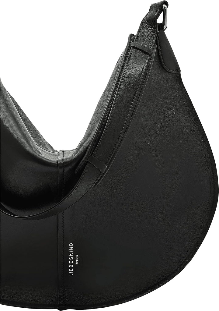 Liebeskind Berlin NAOMI NATURAL SHEEP HOBO Schultertasche, Medium (HxBxT 34.5cm x 43cm x 0.5cm)