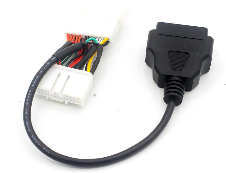 LoongGate Diagnostic Port auf OBD II 16 Pin Diagnosetor Adapter Anschlusskabel für Modell 3/Y (26P 1