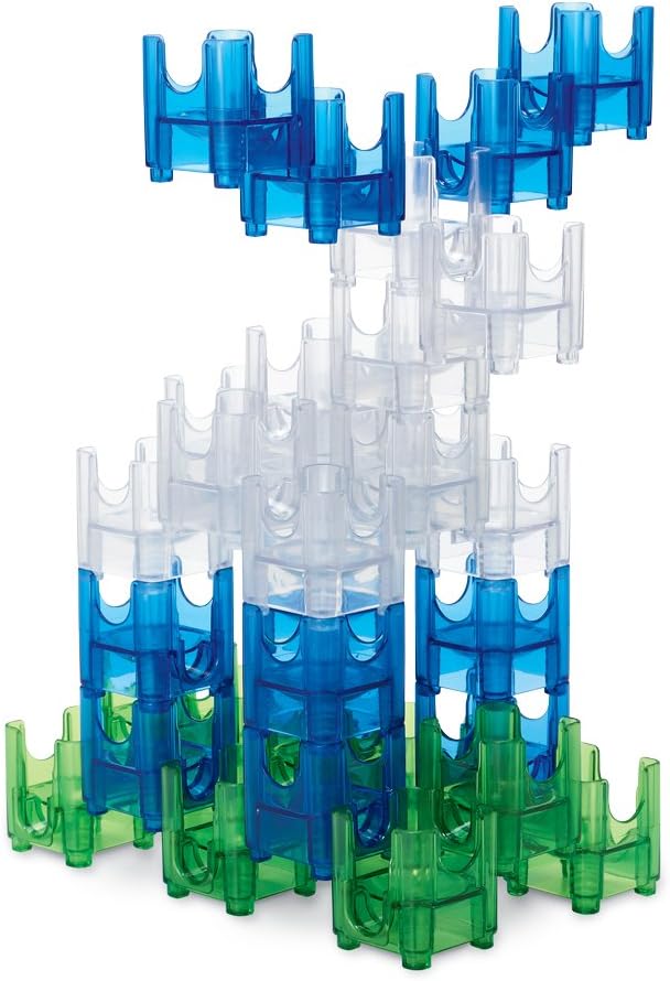 MindWare , Q-Ba-Maze 2.0: Mega Stunt Set, Miniature Game, Ages 6+, 1 Players