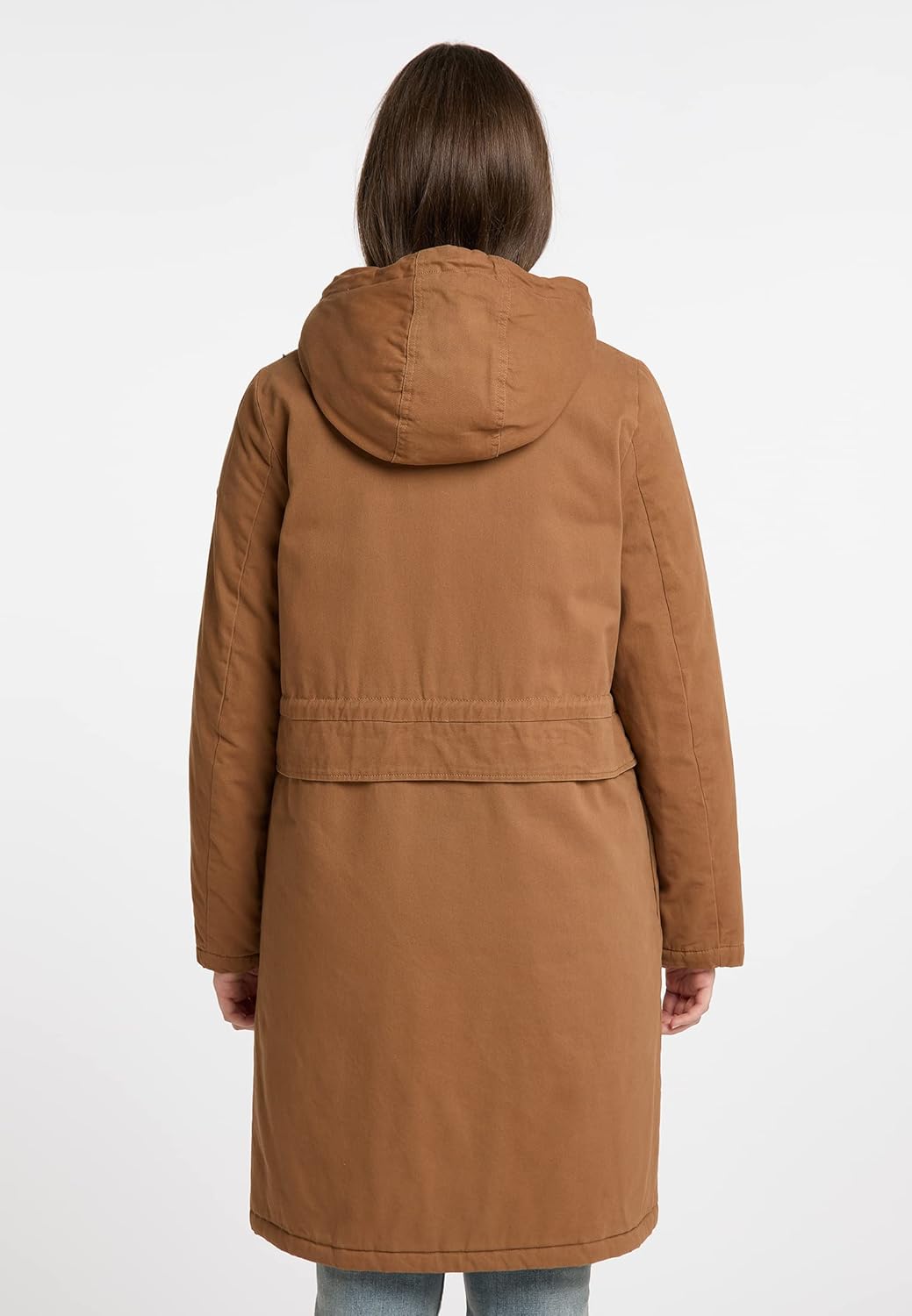 DreiMaster Damen Winterjacke aus Baumwolle M Sand, M Sand