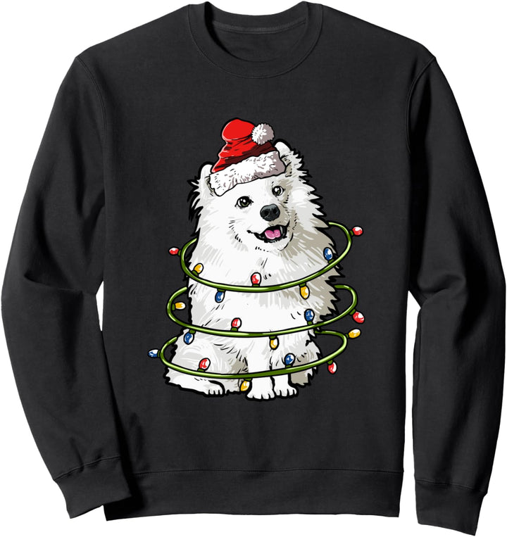 Samojede Weihnachten Geschenk X-Mas Hunde Kostüm Sweatshirt