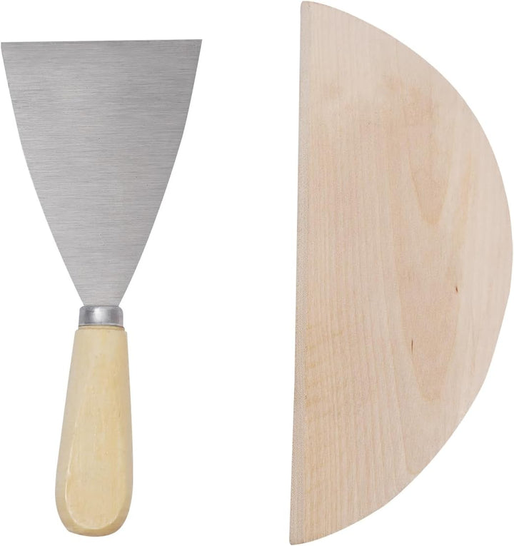 Crepes Maker, 2800W Crepesmaker mit Teigverteiler und Wender, Grosse Backfläche mit 45cm Ø, Crepes E