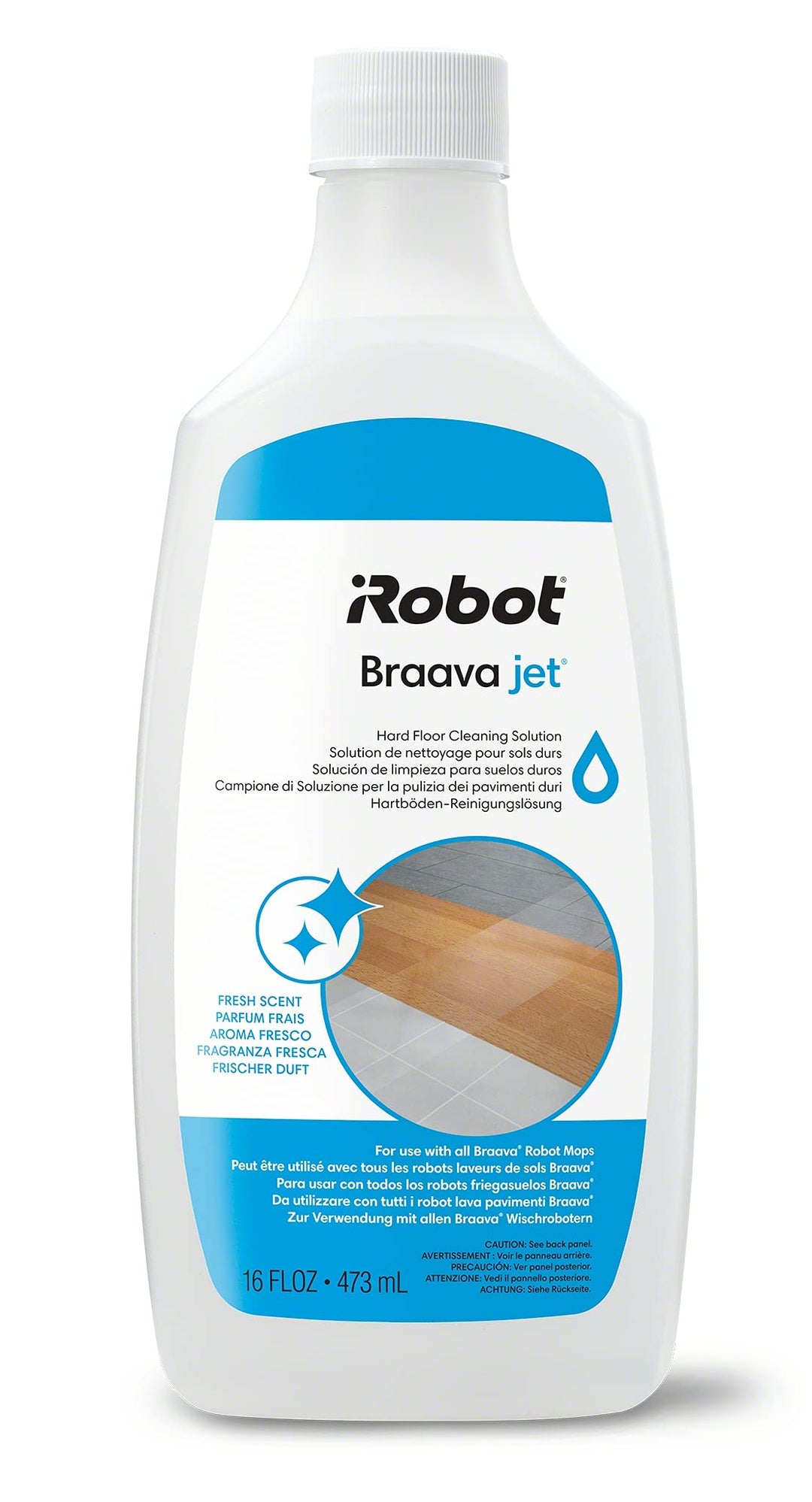 iRobot Originalteile - Hartboden-Reinigungslösung, Bodenreiniger 4632819, iRobot Original Zubehör, K