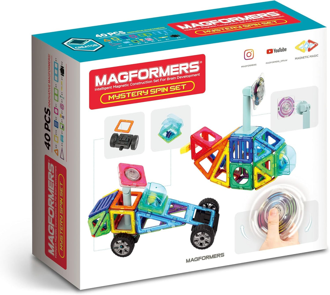 MAGFORMERS Mystery Spin Set