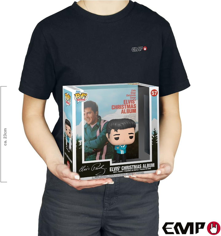 Funko Pop! Albums: Elvis Presley - Elvis Presley Xmas Album - Vinyl-Sammelfigur - Geschenkidee - Off