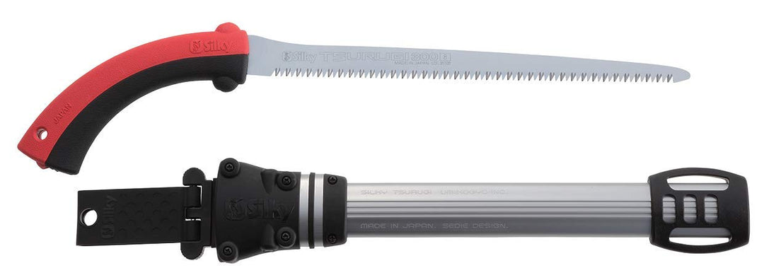 Silky Saw 450-30 Tsurugi 30,5 cm Handsäge mit geradem Sägeblatt mit grosser Zahnung 300mm grob, 300m