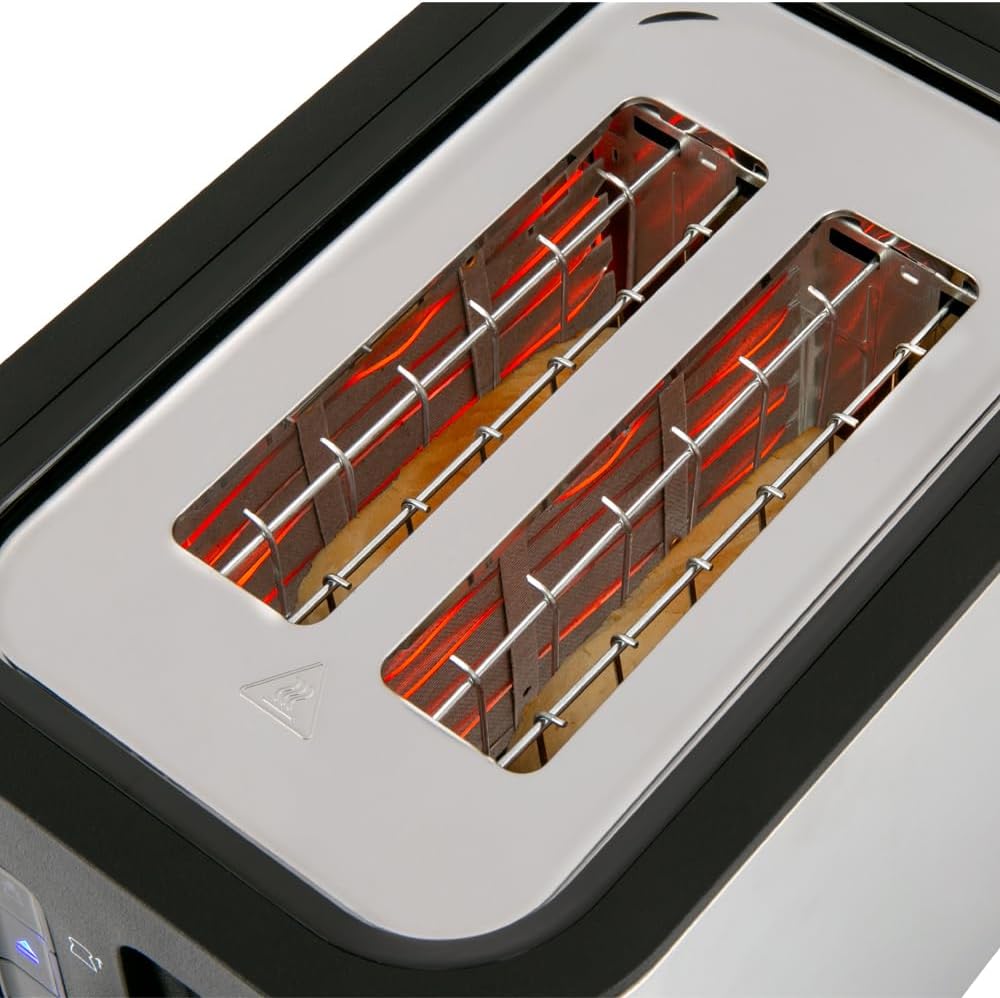 Russell Hobbs Toaster [für 2 Scheiben] Heaton (extra breite Toastschlitze, 6 Bräunungsstufen, Hebefu