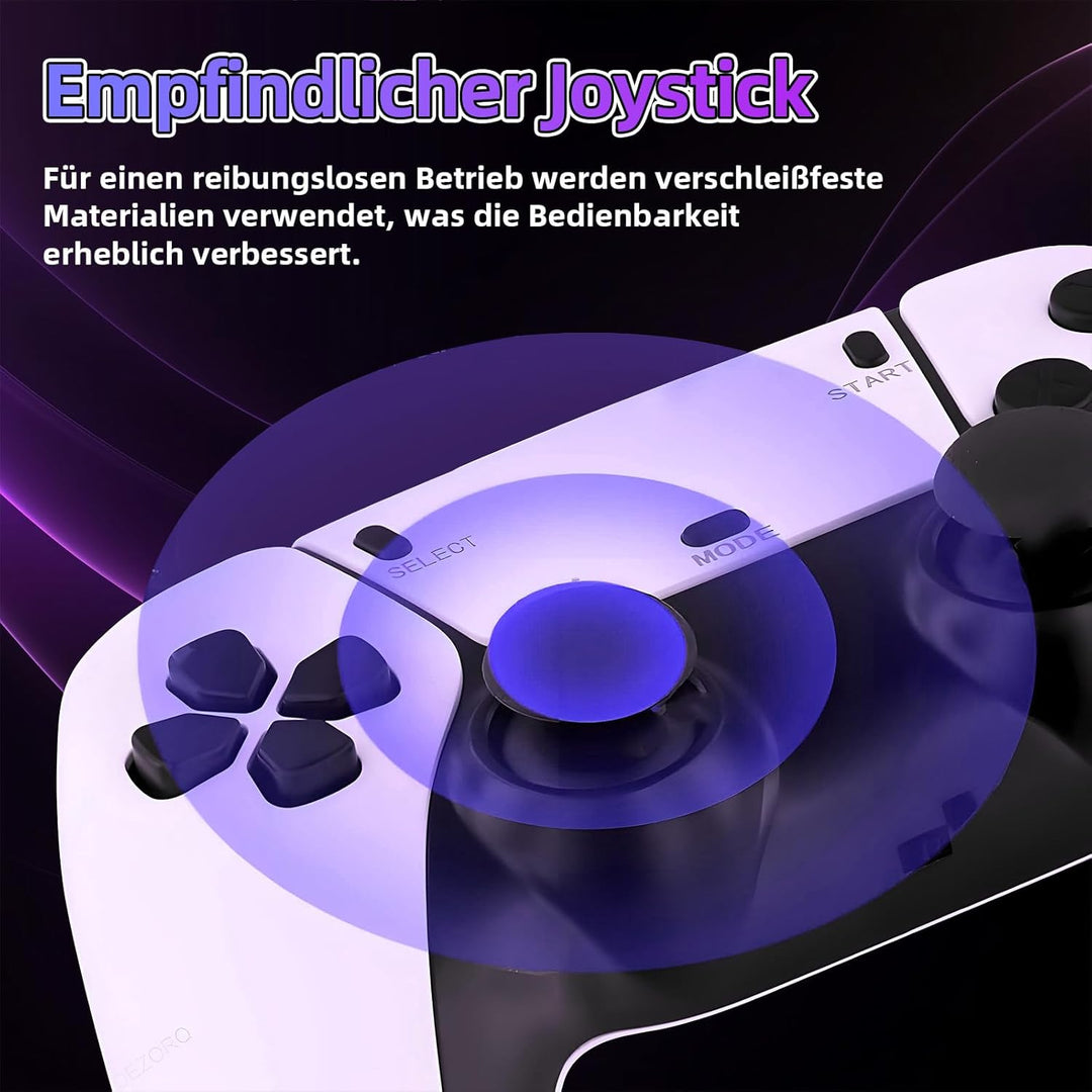 M15 Retro Konsole 4k, Tragbare Video Emulator Spielekonsole, Plug and Play Spiel Stick für TV mit 2
