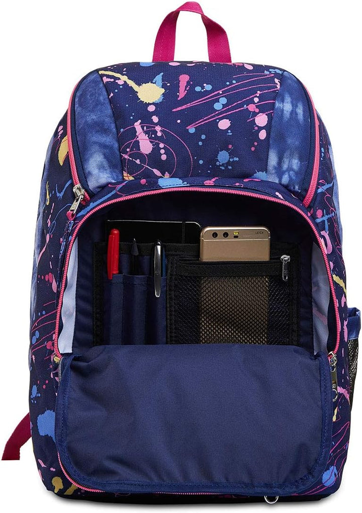 SEVEN Rucksack POINT OUT, Backpack für Schule, Uni & Freizeit, Geräumige Schultasche für Teenager, M
