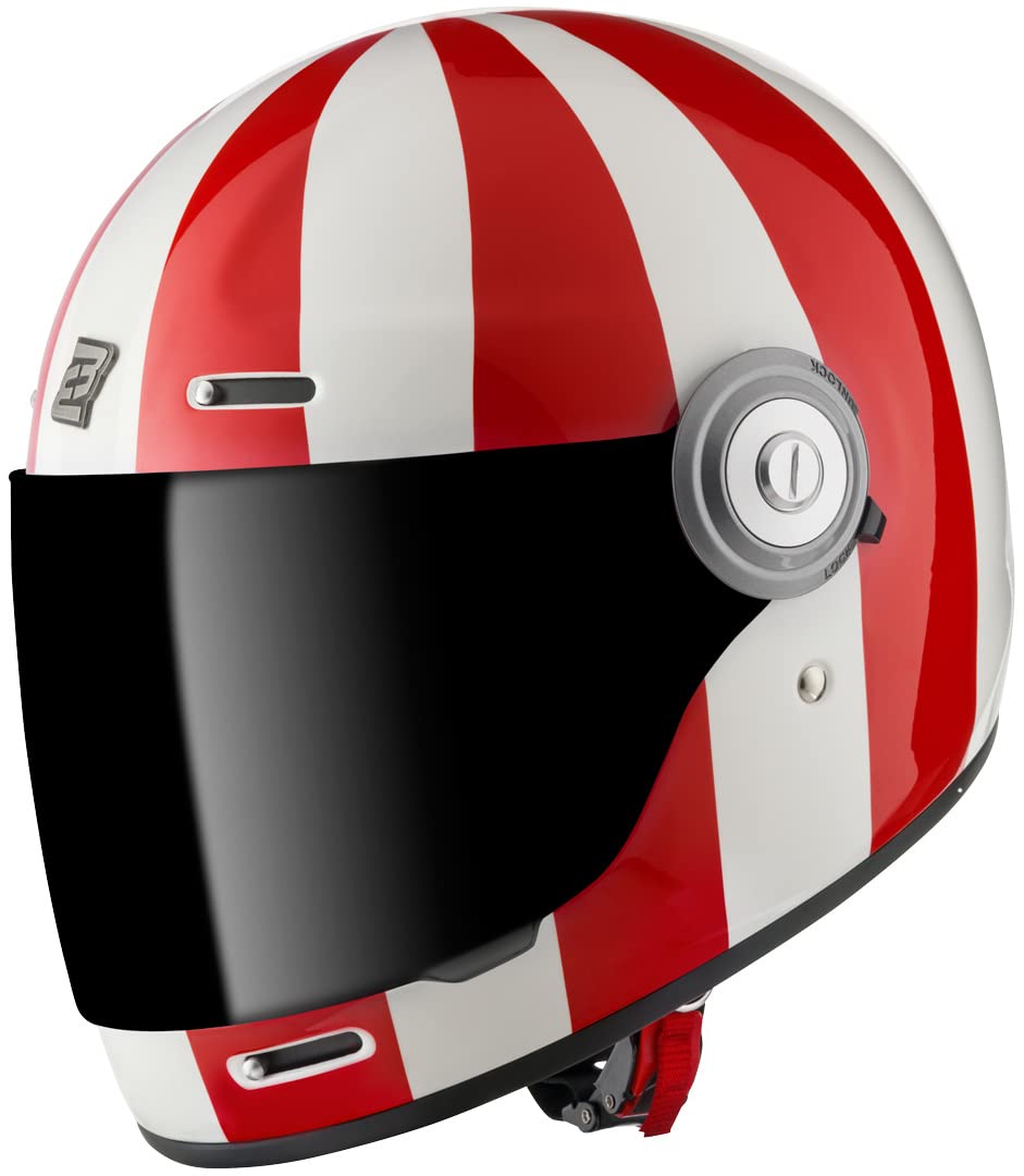 Bogotto V135 T-R3 Helm XL Rot/Weiss, XL Rot/Weiß