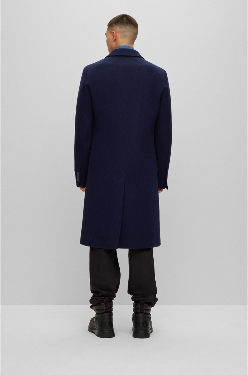 HUGO Herren Coat 106 Dark Blue405, 106 Dark Blue405